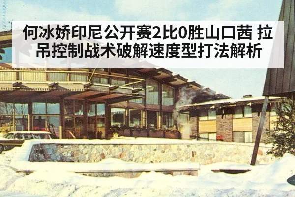 何冰娇印尼公开赛2比0胜山口茜 拉吊控制战术破解速度型打法解析